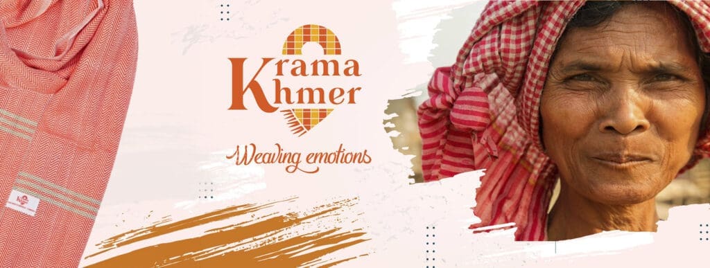 Krama Khmer weaving emotions